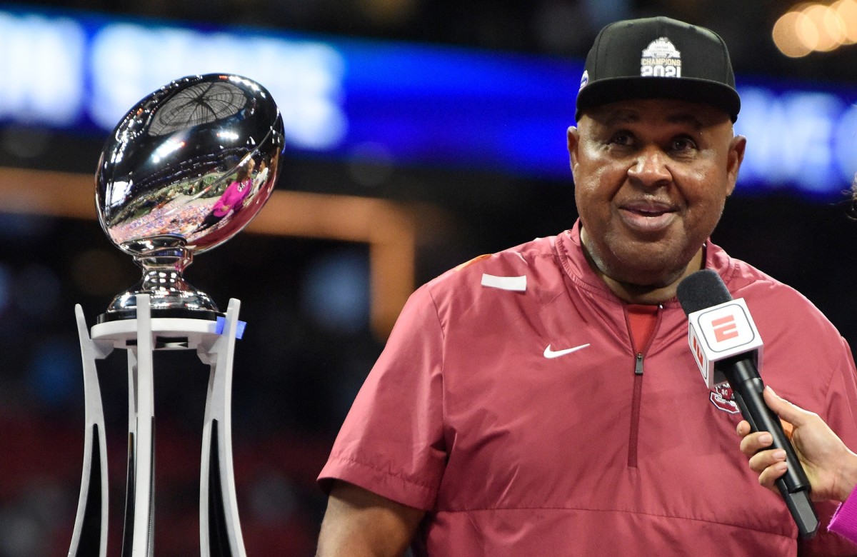 South Carolina State head coach Oliver " Buddy"Pough